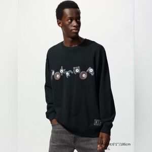 Pokemon Uniqulo Tri Power Sweatshirt Size Small